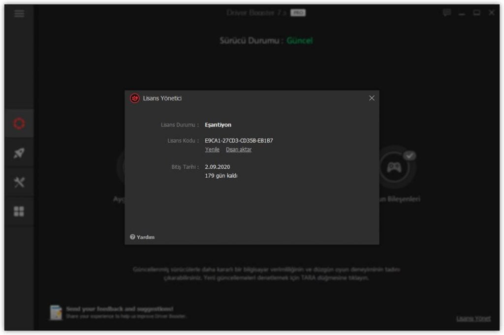 IObit Driver Booster 7.3 PRO Ücretsiz Lisans